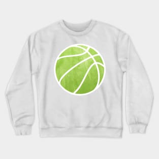 Basketball Green Crewneck Sweatshirt